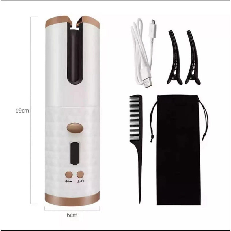 Modelador de cabelo automático sem fio