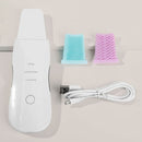 Aparelho de Peeling Esfoliante Ultrassônico Limpeza Facial Profunda