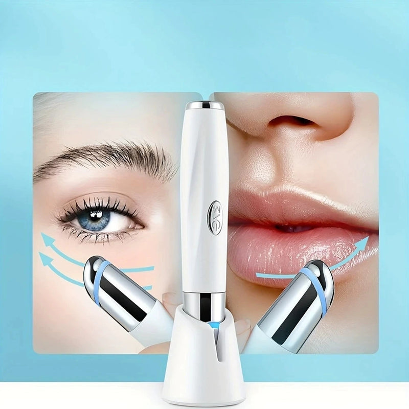 Caneta de Massagem Facial com Aquecimento