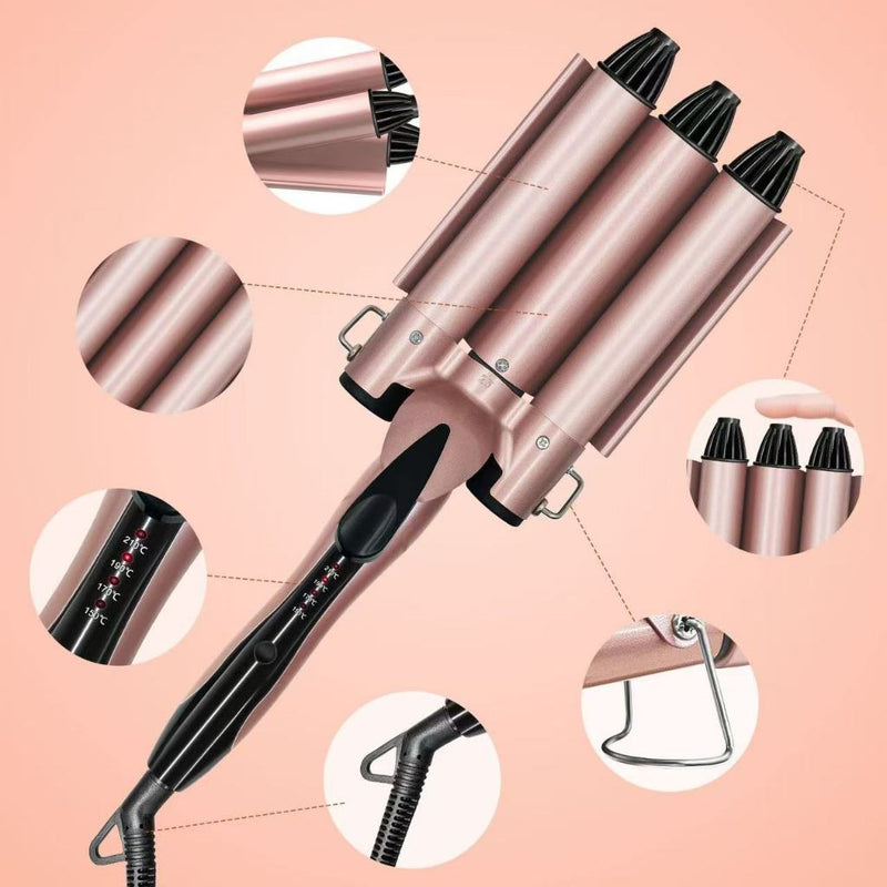 Modelador de cachos tri ondas