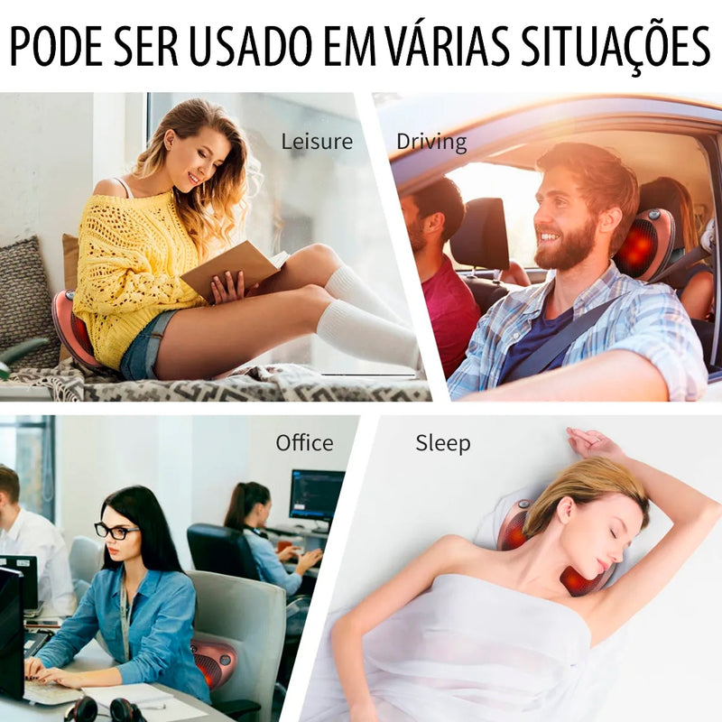 Massageador De Pescoço Inteligente